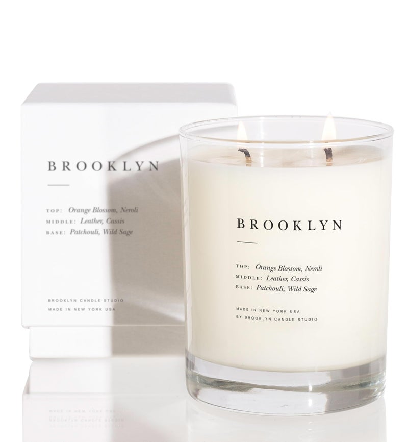 Brooklyn Candle Studio Brooklyn Classic 2 Wick Candle - Luxury Scented Candle, Vegan Soy Wax, Hand Poured in The USA, 70 Hour Slow Burn Time - 13oz - Image 2